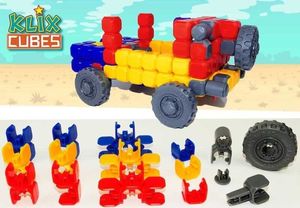 Wise Klix Cubes 312 el. - Klocki Konstrukcyjne 7