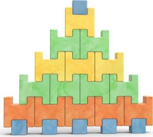 Ludus Studio Ludus Wally M 100 el. Klocki konstrukcyjne 6