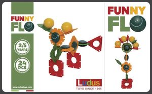Ludus Studio Funny Flo 28 el. Klocki konstrukcyjne 3
