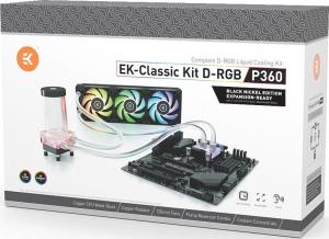 Chłodzenie wodne EK Water Blocks EK-Classic Kit P360 D-RGB Black Nickel Edition 3