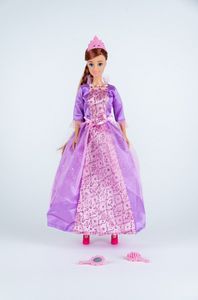 Icom Lalka Księżniczka Anlily Roszpunka Z Długimi Włosami 30 Cm 7