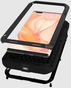 LOVE MEI Etui Love Mei Powerful do Huawei Mate 40 Pro (Czerwone) uniwersalny 4