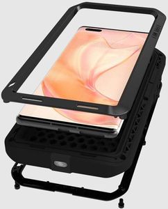 LOVE MEI Etui Love Mei Powerful do Huawei Mate 40 Pro (Czerwone) uniwersalny 9