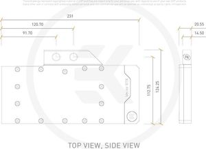 EK Water Blocks EK Water Blocks EK-Quantum Vector Trinity RTX 3080/3090 D-RGB - Nickel + Acryl 3