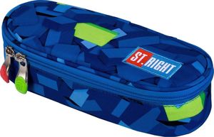 Piórnik MAJEWSKI Piórnik saszetka usztywniona z wewnętrzną klapką PC-01 Klocki 2