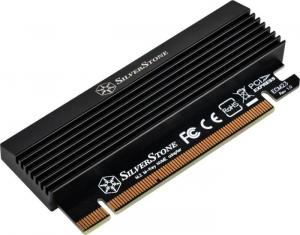 Kontroler SilverStone PCIe 3.0 x4 - M.2 PCIe NVMe ECM23 (SST-ECM23) 1