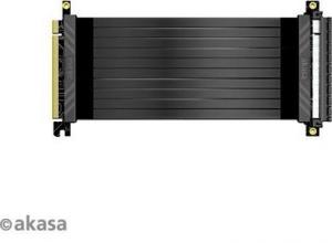Akasa PCIe x16, 0.2m, Czarny (AK-CBPE01-20B) 1
