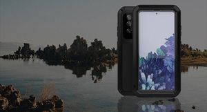 LOVE MEI Etui Love Mei Powerful do Samsung Galaxy S20 FE (Srebrne) uniwersalny 5