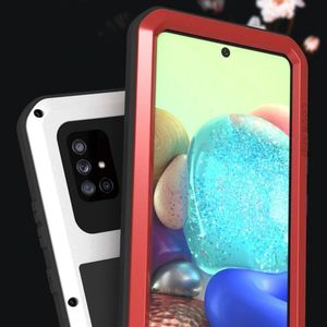 LOVE MEI Etui Love Mei Powerful do Samsung Galaxy A71 (Srebrne) uniwersalny 6