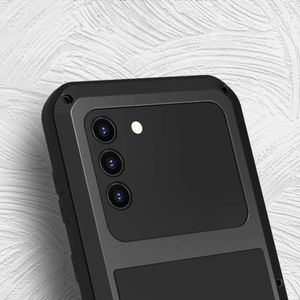 LOVE MEI Etui Love Mei Powerful do Samsung Galaxy S21+ (Żółte) uniwersalny 4