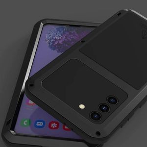 LOVE MEI Etui Love Mei Powerful do Samsung Galaxy S21+ (Żółte) uniwersalny 5