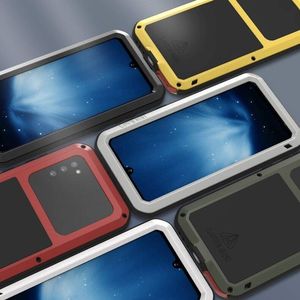 LOVE MEI Etui Love Mei Powerful do Samsung Galaxy A41 (Żółte) uniwersalny 3