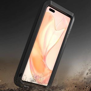 LOVE MEI Etui Love Mei Powerful do Huawei Mate 40 Pro (Srebrne) uniwersalny 10