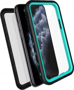 Strado Etui Wodoodporne + pasek do Apple iPhone 12 Mini (Czarne) uniwersalny 11