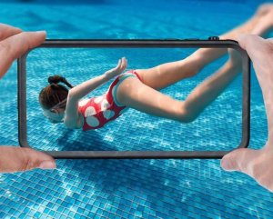 Strado Etui Wodoodporne + pasek do Apple iPhone 12 Mini (Czarne) uniwersalny 2