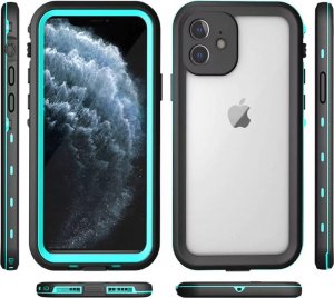 Strado Etui Wodoodporne + pasek do Apple iPhone 12 Mini (Czarne) uniwersalny 9