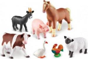 Figurka Learning Resources Jumbo - Zwierzęta na farmie (LER0694) 2