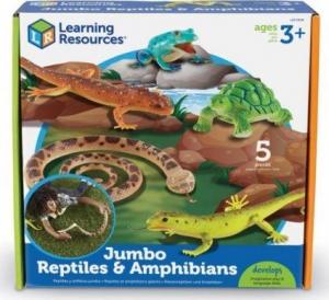 Figurka Learning Resources Jumbo - Gady i płazy (LER0838) 1