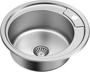 Zlewozmywak Steiner HUGO 210 Steinsteel zlew z syfonem 1-komorowy b/o 2