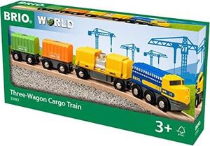 Brio BRIO freight train with three wagons 63398200 1