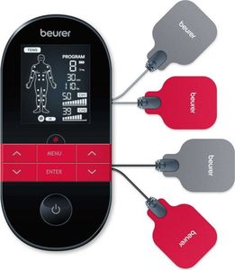 Masażer Beurer Beurer Digital TENS / EMS EM 59 Heat, massager (black / red) 1