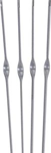Vaggan Szpikulec / szpikulce stalowe do szaszłyków grilla 4 szt. 42,5 cm 3