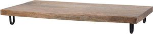 Deska do krojenia Home Styling Collection do serwowania drewniana 1