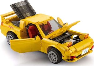 Cada zestaw klocków konstrukcyjnych żółta Mazda RX-7 manga Initial-D (14065) 5