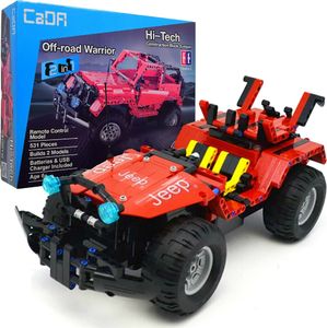 Cada Klocki Auto terenowe Jeep RC zdalnie sterowany 531 elem. (11322) 1