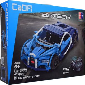 Cada Klocki Auto Bugatti niebieskie zdalnie sterowane 419 elem. (11080) 8
