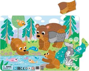 Dodo Dodo Puzzle ramkowe Niedźwiadki 21 elementów 1