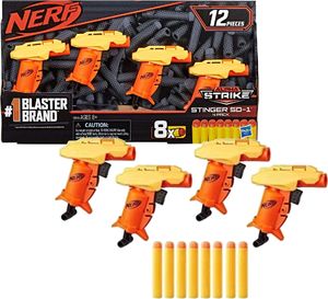 Hasbro Zestaw 4 blasterów Nerf Stringer SD-1 Alpha Strike 1