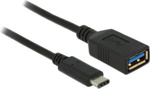 Adapter USB Delock USB-C - USB Czarny  (65634) 2