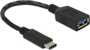 Adapter USB Delock USB-C - USB Czarny  (65634) 1