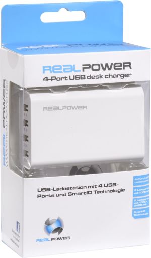 Ładowarka Realpower 4 x USB (160704) 4
