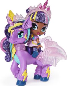Figurka Spin Master Hatchimals Pixies Riders - laleczka Moonlight Mia i zwierzak Unicornix Dark Unicorn (20127462) 3