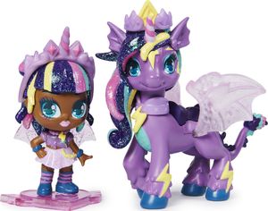 Figurka Spin Master Hatchimals Pixies Riders - laleczka Moonlight Mia i zwierzak Unicornix Dark Unicorn (20127462) 4