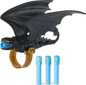 Figurka Spin Master Jak Wytresować Smoka 3 wyrzutnia na nadgarstek smok Szczerbatek 3