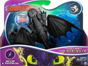 Figurka Spin Master Jak Wytresować Smoka Legends Evolved - Czkawka i Zębatek (20119518) 2