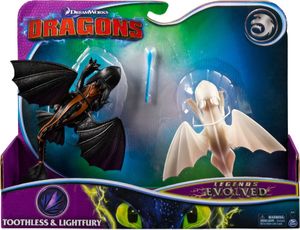 Figurka Spin Master Jak Wytresować Smoka zestaw 2 figurki Szczerbatek i Biała Furia 2