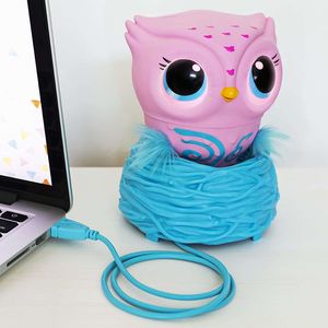 Figurka Spin Master Owleez - interaktywna latająca sowa (6053359) 6