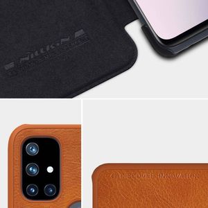 Nillkin Etui Nillkin QIN do OnePlus Nord N10 5G (Brązowe) uniwersalny 6
