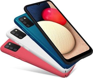 Nillkin Etui Nillkin Frosted do Samsung Galaxy A02s EU (Niebieskie) uniwersalny 3