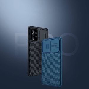 Nillkin Etui Nillkin CamShield Pro do Samsung Galaxy A72 5G/4G (Niebieskie) uniwersalny 2