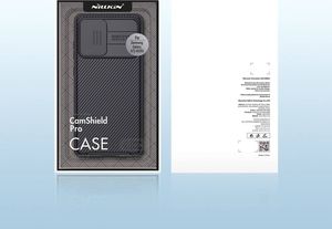 Nillkin Etui Nillkin CamShield Pro do Samsung Galaxy A72 5G/4G (Niebieskie) uniwersalny 4