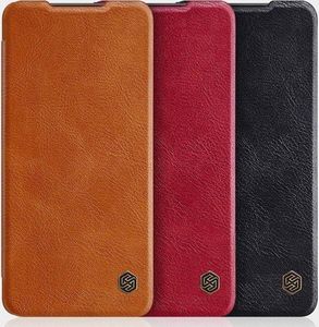 Nillkin Etui Nillkin QIN do Samsung Galaxy A72 5G/4G (Brązowe) uniwersalny 3