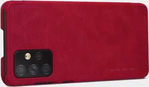 Nillkin Etui Nillkin QIN do Samsung Galaxy A72 5G/4G (Brązowe) uniwersalny 5