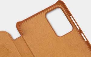 Nillkin Etui Nillkin QIN do Samsung Galaxy A72 5G/4G (Brązowe) uniwersalny 10
