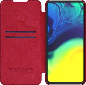 Nillkin Etui Nillkin QIN do Samsung Galaxy A52 5G/4G (Czarne) uniwersalny 2