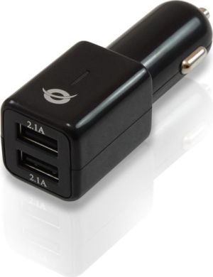 Ładowarka Conceptronic 2x USB-A 2.1 A  (CUSBCAR4A) 1